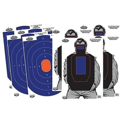 Birchwood Casey 35735 Dirty Bird Combo Pack Silhouette Paper Target 12" x 18" 8 Per Pkg Birchwood Casey 35735 Dirty Bird Combo Pack Silhouette Paper Target 12" x 18" 8 Per Pkg