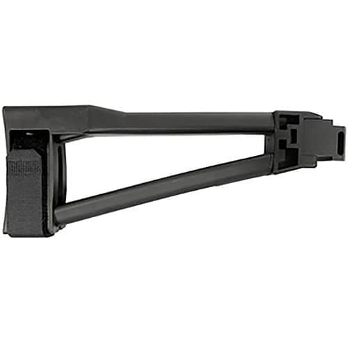 Kalashnikov USA 90000741B AK Brace Triangle Side Folding Black Synthetic with 5.5mm Pin & 10.25" OAL for Kalashnikov KP-9 Kalashnikov USA 90000741B AK Brace Triangle Side Folding Black Synthetic with 5.5mm Pin & 10.25" OAL for Kalashnikov KP-9