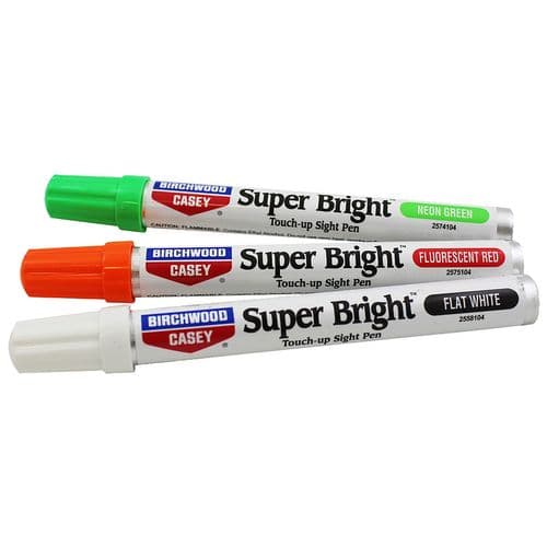 Birchwood Casey 15116 Super Bright Felt Pens Red/White/Green Birchwood Casey 15116 Super Bright Felt Pens Red/White/Green