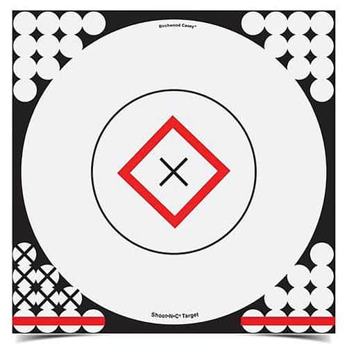 Birchwood Casey 34195 Shoot-N-C Open-Sight Target Bullseye Adhesive Paper Target 17.25" 5 Pack Birchwood Casey 34195 Shoot-N-C Open-Sight Target Bullseye Adhesive Paper Target 17.25" 5 Pack