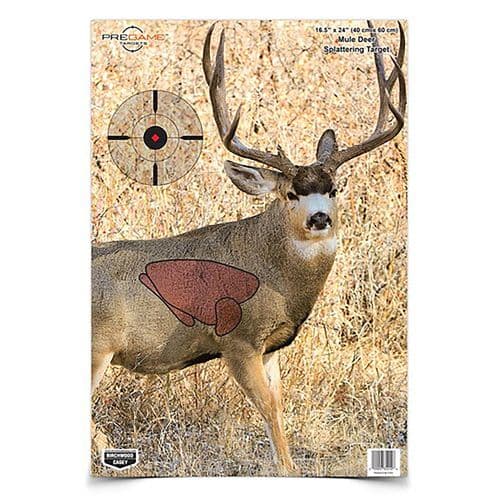 Birchwood Casey 35402 Pregame Mule Deer Mule Deer Paper Target 16.50" x 24" 3 Per Pkg Birchwood Casey 35402 Pregame Mule Deer Mule Deer Paper Target 16.50" x 24" 3 Per Pkg
