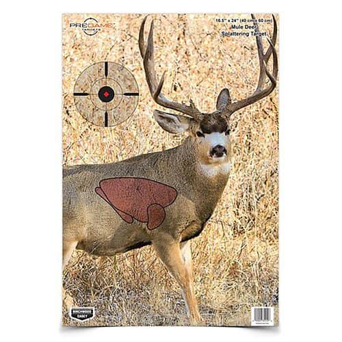 Birchwood Casey 35402 Pregame Mule Deer Mule Deer Paper Target 16.50" x 24" 3 Per Pkg Birchwood Casey 35402 Pregame Mule Deer Mule Deer Paper Target 16.50" x 24" 3 Per Pkg