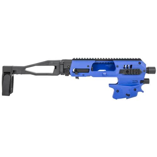 CAA MCK26/27GEN2 MCK Standard Conversion Kit Blue Frame with Black Gen 2 Stabilizer for Glock 26/27 CAA MCK26/27GEN2 MCK Standard Conversion Kit Blue Frame with Black Gen 2 Stabilizer for Glock 26/27