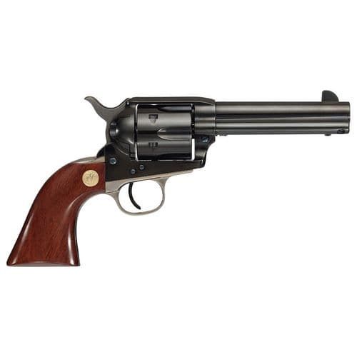 Cimarron MP410B1401 Pistoleer 45 Colt (LC) 6rd 4.75" Overall Blued Steel with Nickel Backstrap, Trigger Guard & Walnut Grip Cimarron MP410B1401 Pistoleer 45 Colt (LC) 6rd 4.75" Overall Blued Steel with Nickel Backstrap, Trigger Guard & Walnut Grip