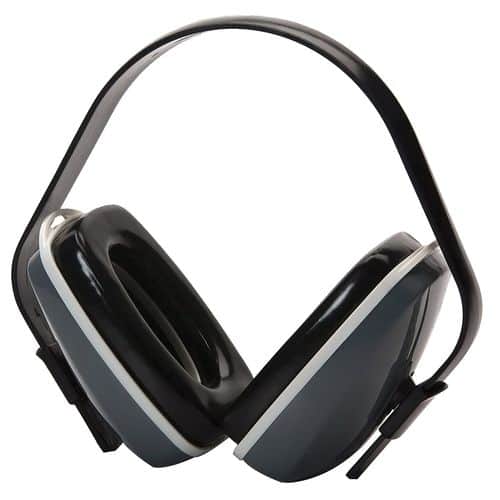 Pyramex PM2010 Ear Muff 22 dB Over the Head Gray Ear Cups with Black Headband for Adults 1 Pair Pyramex PM2010 Ear Muff 22 dB Over the Head Gray Ear Cups with Black Headband for Adults 1 Pair