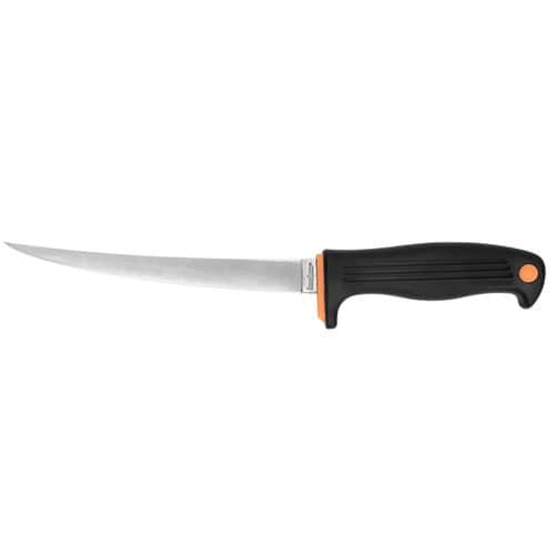 Kershaw 1257X Clearwater 7" Fixed Fillet Plain Satin 420J2 SS Blade Black Co-Polymer Handle Kershaw 1257X Clearwater 7" Fixed Fillet Plain Satin 420J2 SS Blade Black Co-Polymer Handle