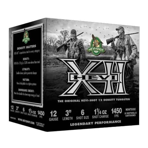HEVI-Shot HS52204 Hevi-12 20 Gauge 3" 7/8 oz 4 Shot 25 Bx/ 10 Cs HEVI-Shot HS52204 Hevi-12 20 Gauge 3" 7/8 oz 4 Shot 25 Bx/ 10 Cs