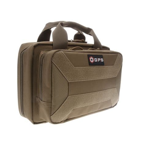 GPS Bags PC15FDE Pistol Case Flat Dark Earth 600D Polyester Holds 1 Handgun GPS Bags PC15FDE Pistol Case Flat Dark Earth 600D Polyester Holds 1 Handgun