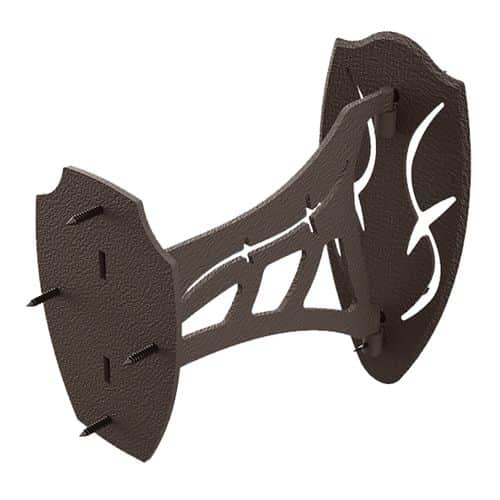 Skullhooker SKH-SSM-BRN Single Shoulder Mount Mounting Kit Wall Mount Steel Brown Small/Mid-Size Game Skullhooker SKH-SSM-BRN Single Shoulder Mount Mounting Kit Wall Mount Steel Brown Small/Mid-Size Game