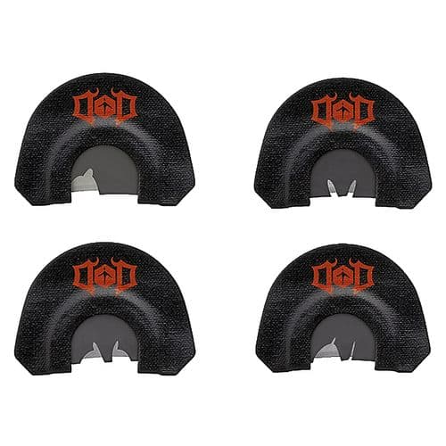 HS Strut HSDODMCTS4PK Drury Outdoors Signature Tongue Series Diaphragm Call Triple Reed Attracts Turkeys Yellow 4 Per Pkg HS Strut HSDODMCTS4PK Drury Outdoors Signature Tongue Series Diaphragm Call Triple Reed Attracts Turkeys Yellow 4 Per Pkg