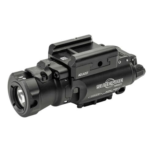 SureFire XH50G XH50 MasterFire w/Laser 850 Lumens Output Green Laser Universal/Picatinny Rails Mount Black Anodized Aluminum SureFire XH50G XH50 MasterFire w/Laser 850 Lumens Output Green Laser Universal/Picatinny Rails Mount Black Anodized Aluminum