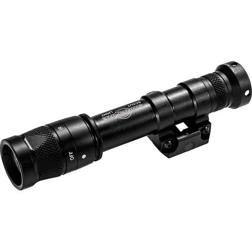 SureFire M600VBZ68BK M600V Scout Light Rifle/Carbine/Submachine 350 Lumens White LED Black Anodized Aluminum 225 Meters Beam SureFire M600VBZ68BK M600V Scout Light Rifle/Carbine/Submachine 350 Lumens White LED Black Anodized Aluminum 225 Meters Beam