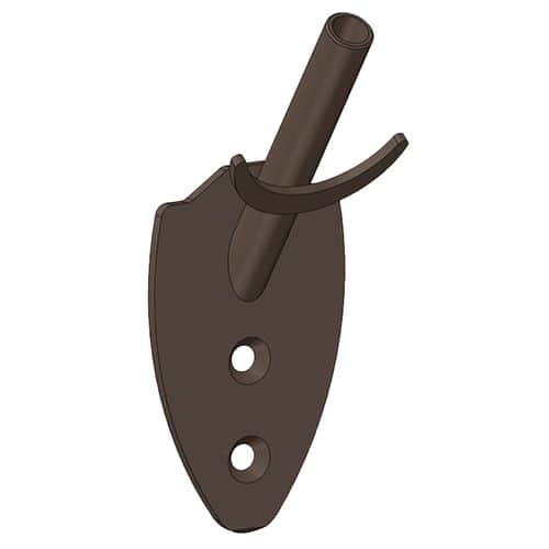 Skullhooker SKH-FWM-BRN Flush Mount Mounting Kit Wall Mount Steel Brown Medium/Heavy Game Skullhooker SKH-FWM-BRN Flush Mount Mounting Kit Wall Mount Steel Brown Medium/Heavy Game