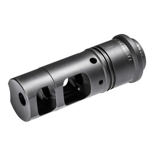 SureFire SFMB655824 Muzzle Brake 6mm, 6.5mm, 260 Cal 5/8"-24 tpi 2.60" Black DLC Stainless Steel SureFire SFMB655824 Muzzle Brake 6mm, 6.5mm, 260 Cal 5/8"-24 tpi 2.60" Black DLC Stainless Steel