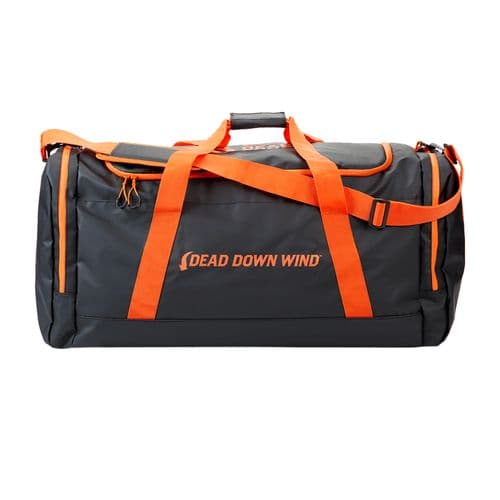 Dead Down Wind 30627 Dead Zone Clothing & Gear Bag Black w/Orange Accents Dead Down Wind 30627 Dead Zone Clothing & Gear Bag Black w/Orange Accents