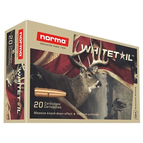 Norma Ammunition (RUAG) 20177412 Whitetail 300 Win Mag 150 gr Pointed Soft Point (PSP) 20 Bx/ 10 Cs Norma Ammunition (RUAG) 20177412 Whitetail 300 Win Mag 150 gr Pointed Soft Point (PSP) 20 Bx/ 10 Cs