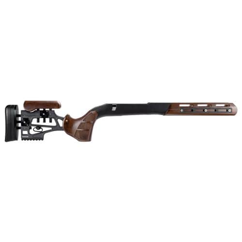 Woox SH.GNS002.33 Exactus Precision Stock Walnut Aluminum Chassis with Adjustable Cheek Short Action Ambidextrous Hand for Savage 110 DBM Woox SH.GNS002.33 Exactus Precision Stock Walnut Aluminum Chassis with Adjustable Cheek Short Action Ambidextrous Hand for Savage 110 DBM