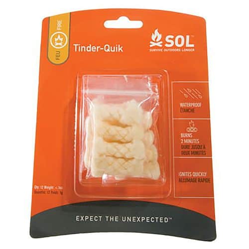 Survive Outdoors Longer 01400006 Tinder Quik 12 PK Survive Outdoors Longer 01400006 Tinder Quik 12 PK