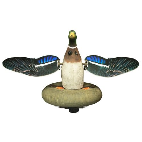 Higdon Outdoors 53077 XS Splashing Flasher Mallard Drake Species Multi Color Features Built-In Timer Higdon Outdoors 53077 XS Splashing Flasher Mallard Drake Species Multi Color Features Built-In Timer