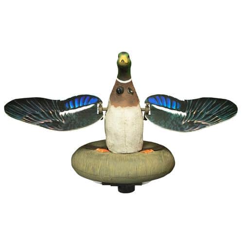 Higdon Outdoors 53077 XS Splashing Flasher Mallard Drake Species Multi Color Features Built-In Timer Higdon Outdoors 53077 XS Splashing Flasher Mallard Drake Species Multi Color Features Built-In Timer