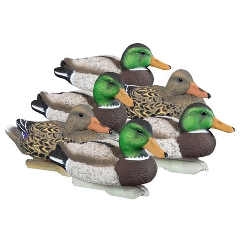 Higdon Outdoors 19023 Standard Mallard Floaters Mallard Species Multi Color Foam Filled 6 Pack Higdon Outdoors 19023 Standard Mallard Floaters Mallard Species Multi Color Foam Filled 6 Pack
