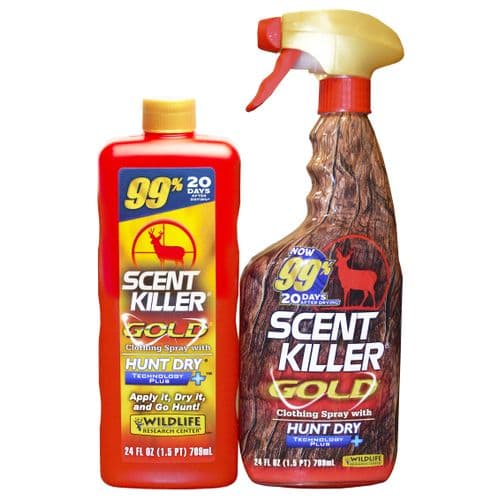 Wildlife Research 1259 Scent Killer Gold Combo Odorless Scent 24 oz Wildlife Research 1259 Scent Killer Gold Combo Odorless Scent 24 oz