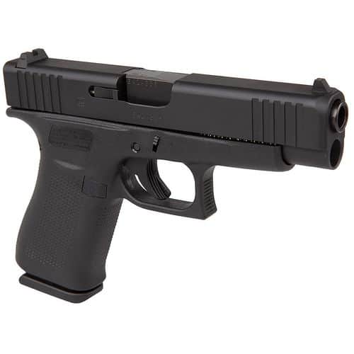 Glock UR48509 G48 Compact Rebuilt 9mm Luger 4.17" 10+1 Black nDLC Steel w/Front Serrations Slide Black Polymer Grip Fixed Sights Glock UR48509 G48 Compact Rebuilt 9mm Luger 4.17" 10+1 Black nDLC Steel w/Front Serrations Slide Black Polymer Grip Fixed Sights