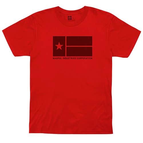 Magpul MAG1201-610-2X Lone Star T-Shirt Red 2XL Short Sleeve Magpul MAG1201-610-2X Lone Star T-Shirt Red 2XL Short Sleeve