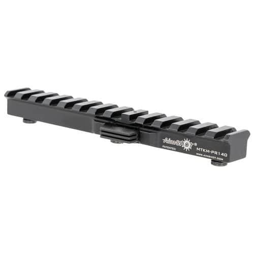 AimShot MTKMOR-140PR KeyMod Adapter Picatinny Rail 5.50" Black Hardcoat Anodized Aluminum Quick Release AimShot MTKMOR-140PR KeyMod Adapter Picatinny Rail 5.50" Black Hardcoat Anodized Aluminum Quick Release