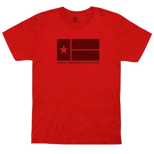 Magpul MAG1201-610-S Lone Star T-Shirt Red Small Short Sleeve Magpul MAG1201-610-S Lone Star T-Shirt Red Small Short Sleeve