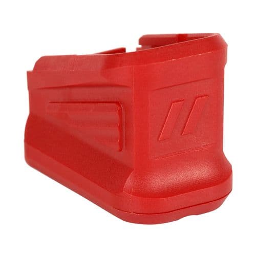 ZEV BPAD-G17-5-R Basepad +5 Aluminum Red for Glock 17-round Mags Red ZEV BPAD-G17-5-R Basepad +5 Aluminum Red for Glock 17-round Mags Red