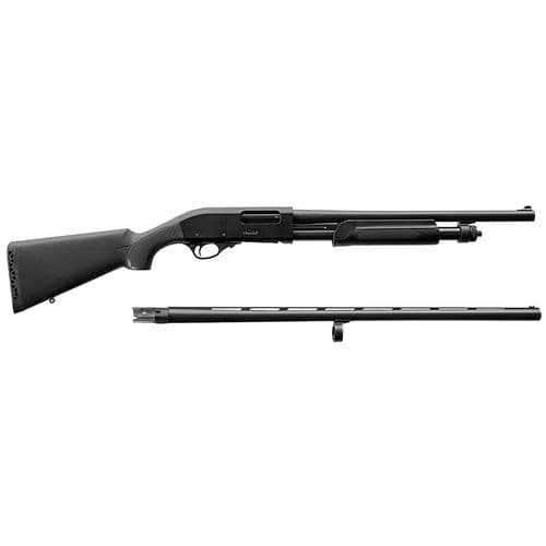 Akkar 111372 Churchill 612 Combo 12 Gauge 5+1 3" 18.50" Cylinder Bore Barrel, 28" Barrel Black Re Black Synthetic Stock Right Hand (Full Size) Akkar 111372 Churchill 612 Combo 12 Gauge 5+1 3" 18.50" Cylinder Bore Barrel, 28" Barrel Black Re Black Synthetic Stock Right Hand (Full Size)