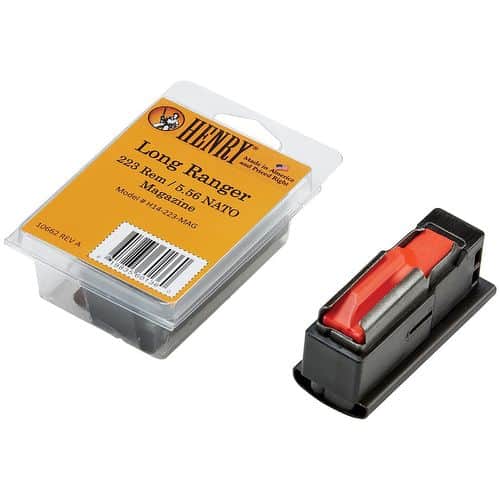 Henry H14-223-MAG OEM Blued Detachable 5rd for 223 Rem Henry Long Ranger Henry H14-223-MAG OEM Blued Detachable 5rd for 223 Rem Henry Long Ranger