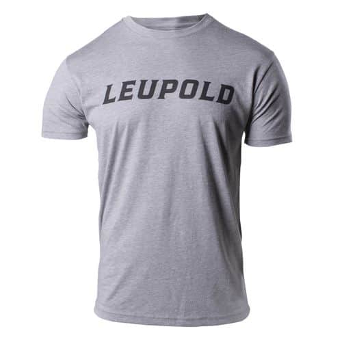 Leupold 180229 Wordmark T-Shirt Graphite Heather Medium Short Sleeve Leupold 180229 Wordmark T-Shirt Graphite Heather Medium Short Sleeve