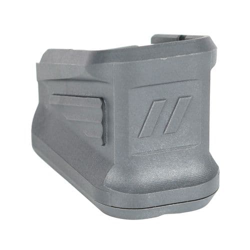 ZEV BPAD-G17-5-GRY Basepad +5 Aluminum Gray for Glock 17-round Mags ZEV BPAD-G17-5-GRY Basepad +5 Aluminum Gray for Glock 17-round Mags