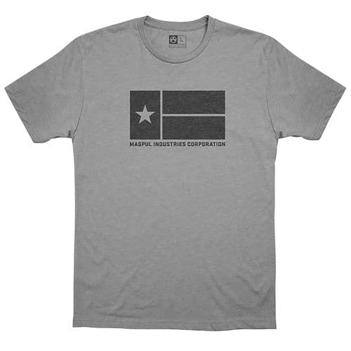 Magpul MAG1201-030-XL Lone Star T-Shirt Athletic Gray Heather XL Short Sleeve Magpul MAG1201-030-XL Lone Star T-Shirt Athletic Gray Heather XL Short Sleeve