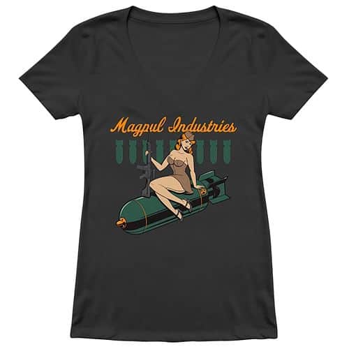 Magpul MAG1210-010-2X Bombshell Ladies T-Shirt Charcoal Gray 2XL Short Sleeve Magpul MAG1210-010-2X Bombshell Ladies T-Shirt Charcoal Gray 2XL Short Sleeve