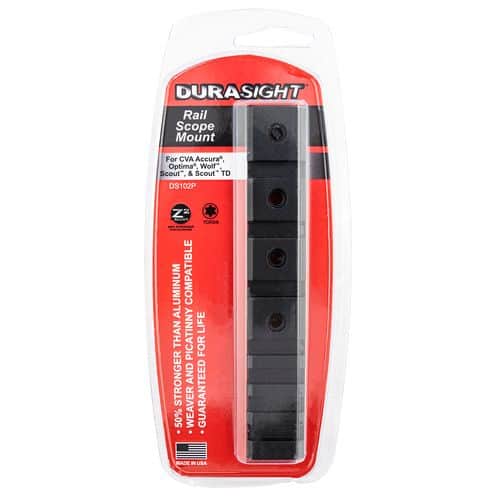 CVA DS1029 DuraSight Matte Black CVA Optima/Accura/Wolf/Scout Aluminum Inline Muzzleloaders CVA DS1029 DuraSight Matte Black CVA Optima/Accura/Wolf/Scout Aluminum Inline Muzzleloaders