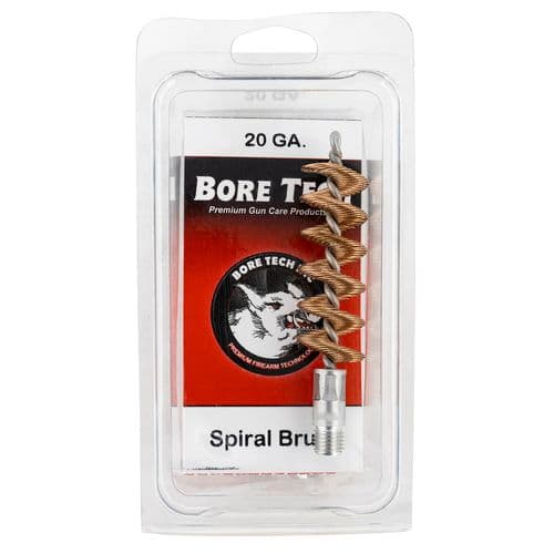 Bore Tech Spiral Brush 20 Gauge Shotgun 5/16-27 Bronze 2.75" Bronze Brush Bore Tech Spiral Brush 20 Gauge Shotgun 5/16-27 Bronze 2.75" Bronze Brush