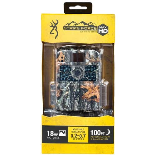 Browning Trail Cameras 5HD-MAX Strike Force HD Apex Advantage Max-4 18 MP Resolution IR Flash SDXC Card Slot/Up to 512GB Memory Browning Trail Cameras 5HD-MAX Strike Force HD Apex Advantage Max-4 18 MP Resolution IR Flash SDXC Card Slot/Up to 512GB Memory