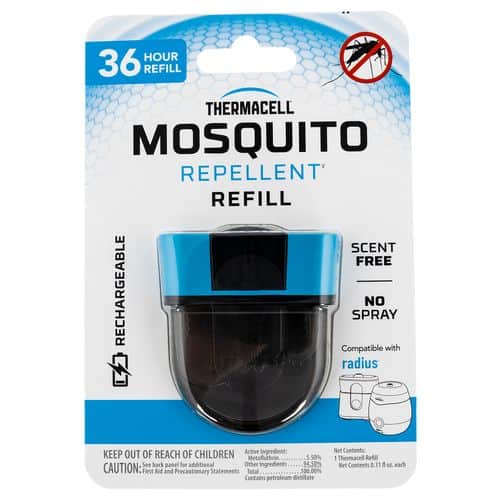 Thermacell ER136 Repellent Refill Black Effective 20 ft Fits Rechargeable E-Series & Radius Zone Odorless Repellent Effective Up to 36 hrs Thermacell ER136 Repellent Refill Black Effective 20 ft Fits Rechargeable E-Series & Radius Zone Odorless Repellent Effective Up to 36 hrs