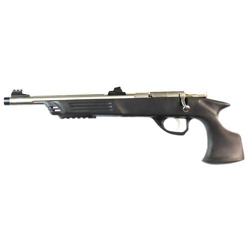 Crickett KSA696 Crickett Adult Pistol 22 LR 1rd 10.50" TB Stainless Steel Rec Black Synthetic Stock Right Hand Crickett KSA696 Crickett Adult Pistol 22 LR 1rd 10.50" TB Stainless Steel Rec Black Synthetic Stock Right Hand