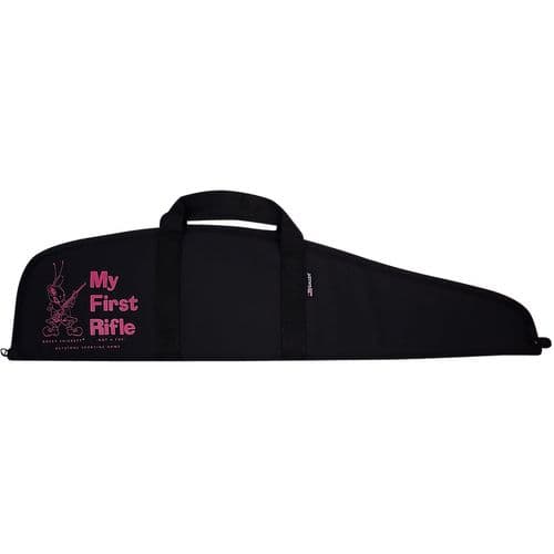 Crickett KSAO35HP Crickett Soft Rifle Case Black with Hot Pink Logo, Zipper & Padding 33" x 8" Exterior Dimensions Crickett KSAO35HP Crickett Soft Rifle Case Black with Hot Pink Logo, Zipper & Padding 33" x 8" Exterior Dimensions