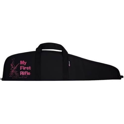 Crickett KSAO35HP Crickett Soft Rifle Case Black with Hot Pink Logo, Zipper & Padding 33" x 8" Exterior Dimensions Crickett KSAO35HP Crickett Soft Rifle Case Black with Hot Pink Logo, Zipper & Padding 33" x 8" Exterior Dimensions