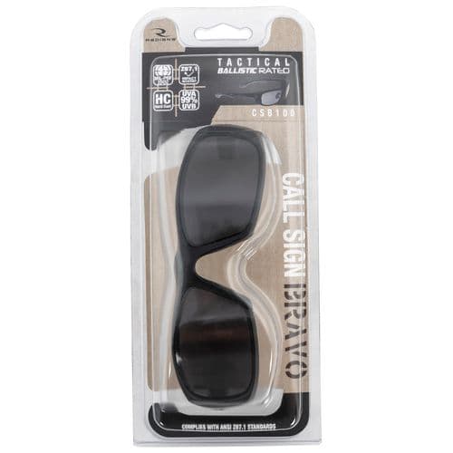 Radians CSB100-2CS Bravo Glasses 99.9% UVA/UVB Protection Smoke Lenses Matte Black Frame with Rubber Temples Z87.1 ANSI Rating Radians CSB100-2CS Bravo Glasses 99.9% UVA/UVB Protection Smoke Lenses Matte Black Frame with Rubber Temples Z87.1 ANSI Rating