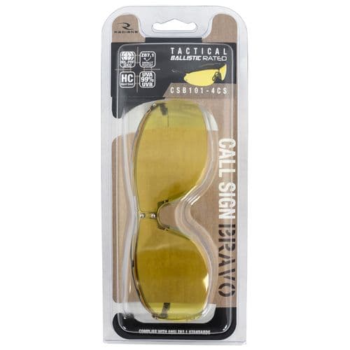 Radians CSB101-4CS Bravo Glasses 99.9% UVA/UVB Protection Amber Single Lens Metal Frame with Green Rubber Temples Z87.1 ANSI Rating Radians CSB101-4CS Bravo Glasses 99.9% UVA/UVB Protection Amber Single Lens Metal Frame with Green Rubber Temples Z87.1 ANSI Rating