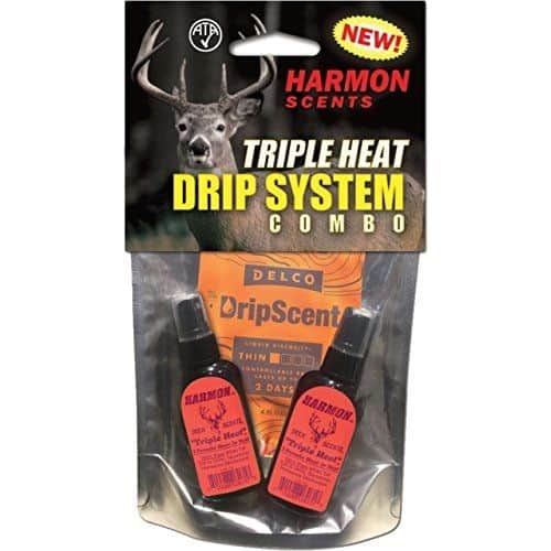 Harmon Brand Drip Bag Systems Combo w/Triple Heat Drip and Dominant Buck Scent Harmon Brand Drip Bag Systems Combo w/Triple Heat Drip and Dominant Buck Scent