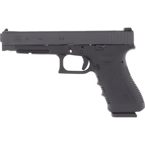 Glock G3417US G34 9mm Luger 5.31" 17+1 Black Black Steel Slide Black Polymer Grip Glock G3417US G34 9mm Luger 5.31" 17+1 Black Black Steel Slide Black Polymer Grip