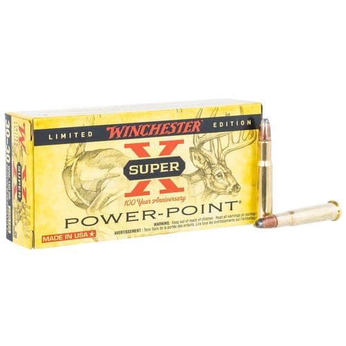 Winchester Ammo X3030100 Super X 100th Anniversary 30-30 Win 150 gr Power-Point (PP) 20 Bx/ 10 Cs Winchester Ammo X3030100 Super X 100th Anniversary 30-30 Win 150 gr Power-Point (PP) 20 Bx/ 10 Cs