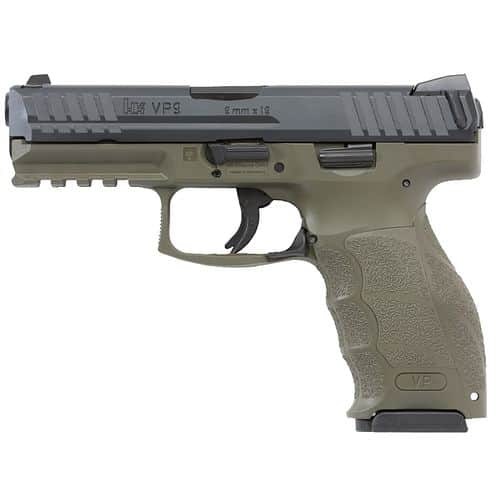 HK 81000234 VP9 9mm Luger 4.09" 17+1 (3) Green Black Steel Slide Green Interchangeable Backstrap Grip Night Sights HK 81000234 VP9 9mm Luger 4.09" 17+1 (3) Green Black Steel Slide Green Interchangeable Backstrap Grip Night Sights
